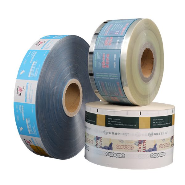 Flexible aluminum roll film with heat sealability