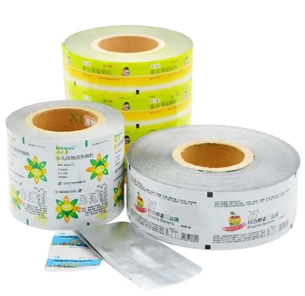 Factory supply laminated aluminum film rolls for flexible packaging