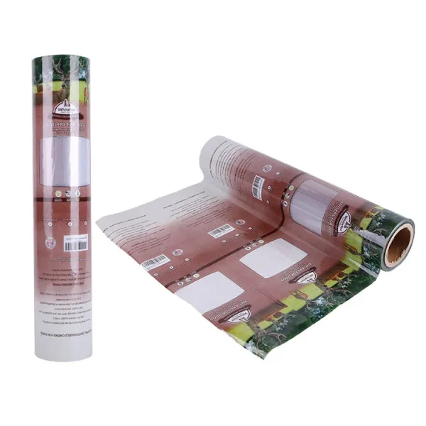 Multi-layer aluminum foil laminated roll film for FDA-approved food packaging
