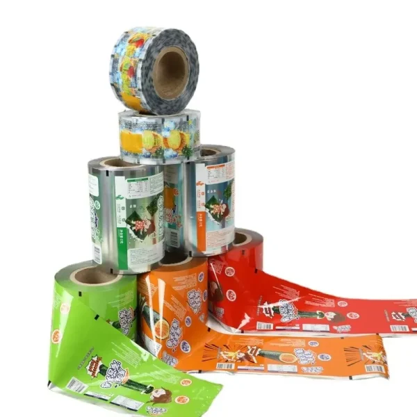 Coffee sachet laminated packaging film roll for automation