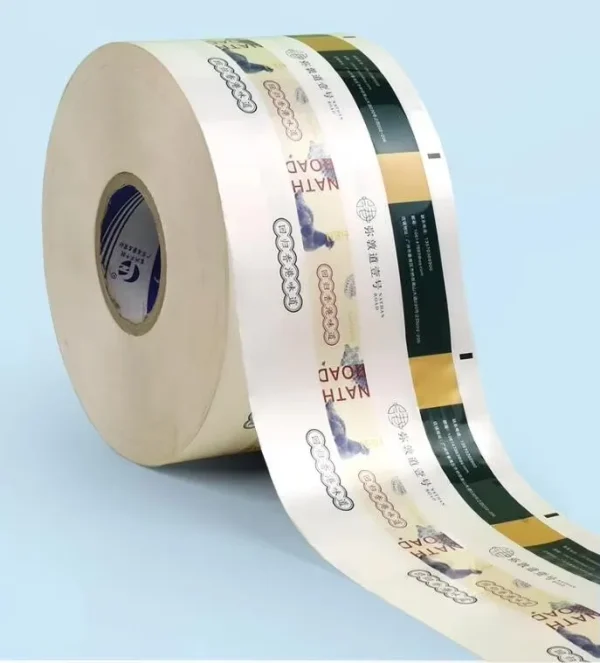 Custom printed foil film packaging for tea sachets
