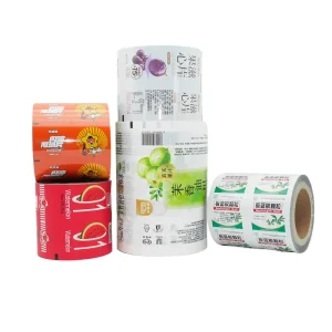 Custom printed laminated aluminum foil sachet packaging