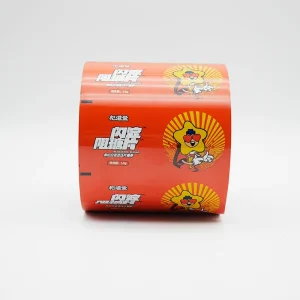 Laminated food grade roll film with oxygen and moisture barrier