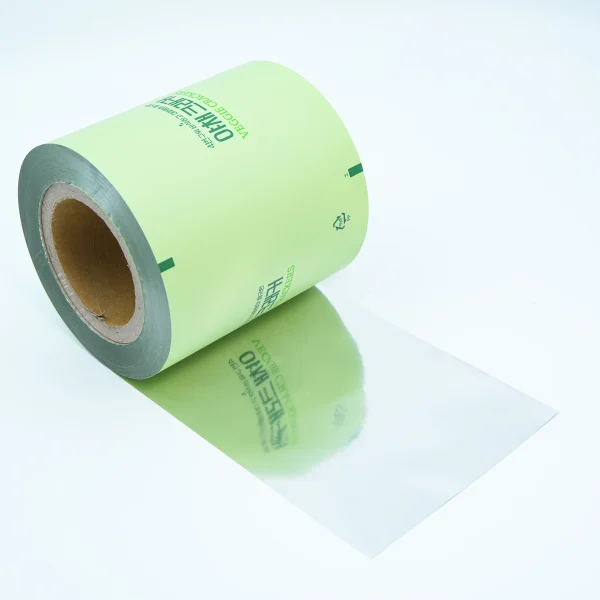 Snack packaging film roll for automatic U.S. packing machines