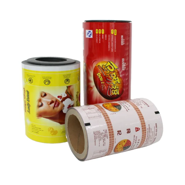 Aluminum foil laminated food packaging roll with PET