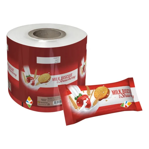 Custom printed snack packaging film for potato chips