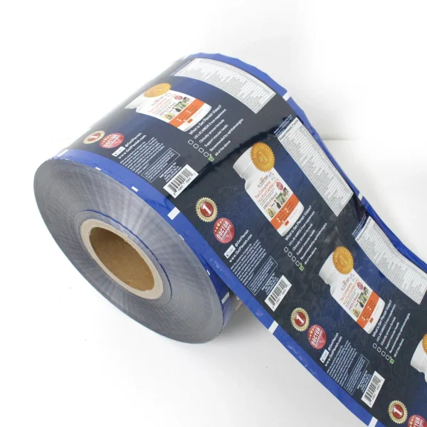Custom printed laminated packaging film roll for candy