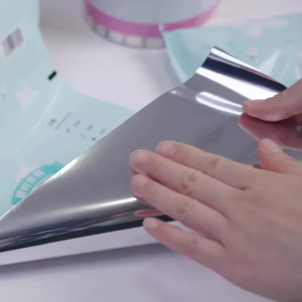 Safe plastic laminated roll film for food contact