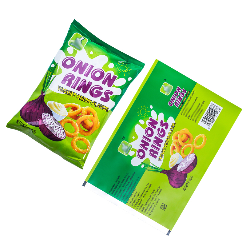 PE/PET laminated food packaging film roll for puffed snacks
