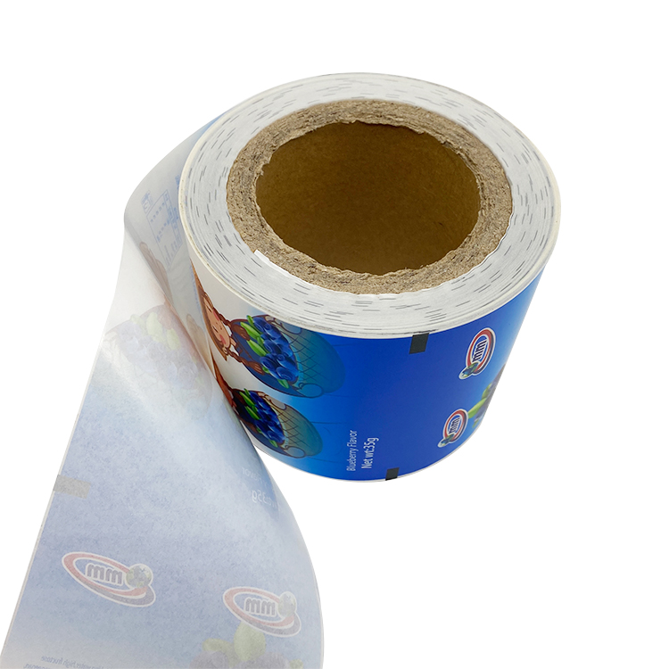 Flexible film for ice popsicle and jelly stick packing