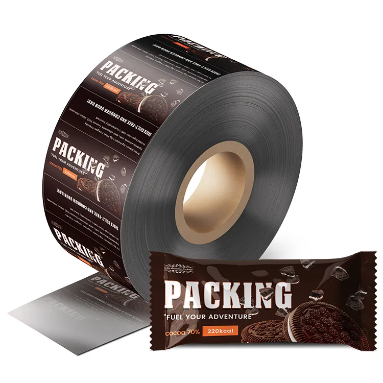 Aluminum foil laminated packaging film for snacks and coffee