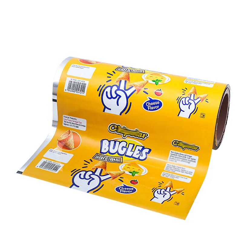 High barrier laminated foil film for snack packaging