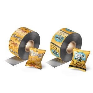 PET/PE laminated film roll for automatic packing