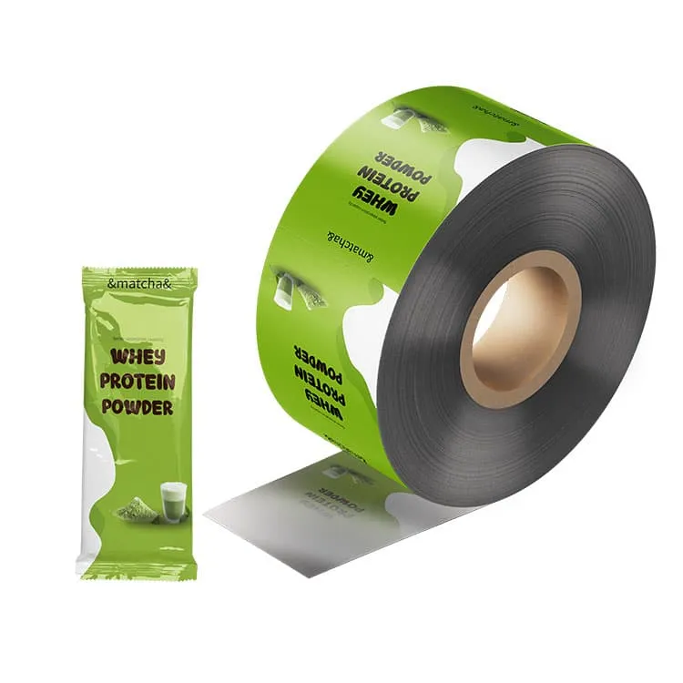 Printing Plastic Aluminum Foil Sealing Roll Film Snack Wrapper Food Flexible Packaging Material - Image 3