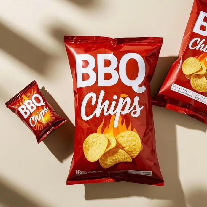 Flexible film roll for popcorn food packaging