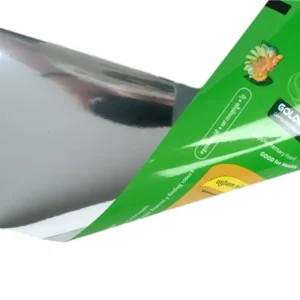 Food-grade plastic film roll for cookie and snack packaging