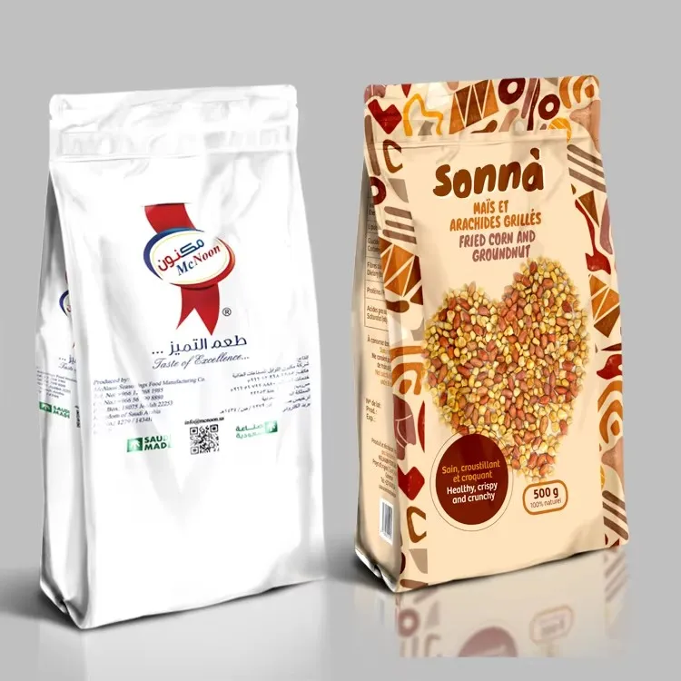 Printed aluminium plastic snack packaging film roll with high-quality gravure printing