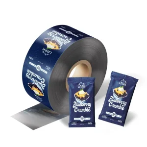 Cold-resistant laminated film for frozen foods