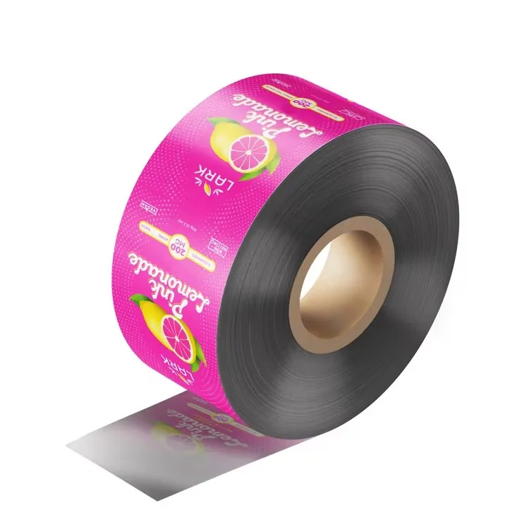 Flexible plastic roll for frozen dessert packaging