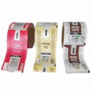 Food-grade BOPP metallic foil packaging film